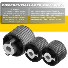 3x Differentiallager